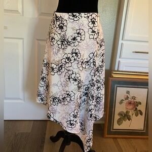 White House black market asymmetrical skirt